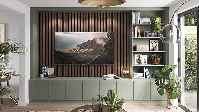 16 green living room ideas to refresh your space | Sharps - Green Penthouse Apartment Living Room Ideas