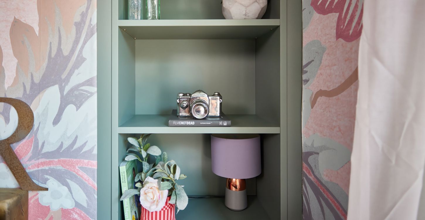 A beautiful alcove transformation in Willow Green