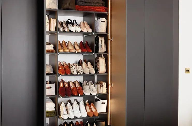 Celine Dion Shoe Closet