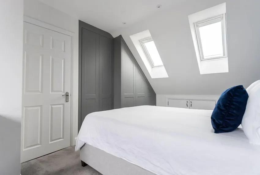 Lottie's bedroom wardrobe and dressing table Sharps