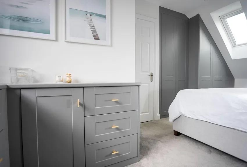 Lottie's bedroom wardrobe and dressing table Sharps