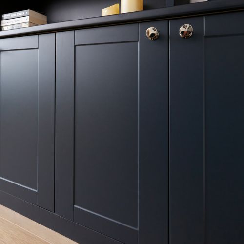 Lucy's beautiful builtin bookcase