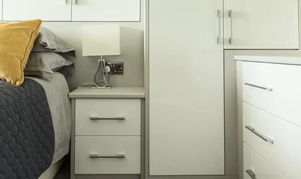 Maximising space with clever overbed storage Sharps
