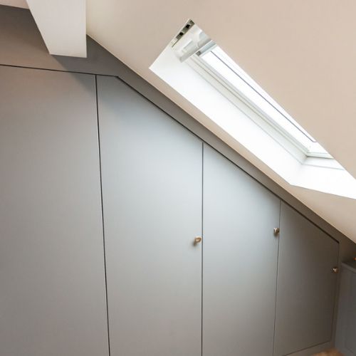 Rachel's loft conversion with maximum storage | Sharps