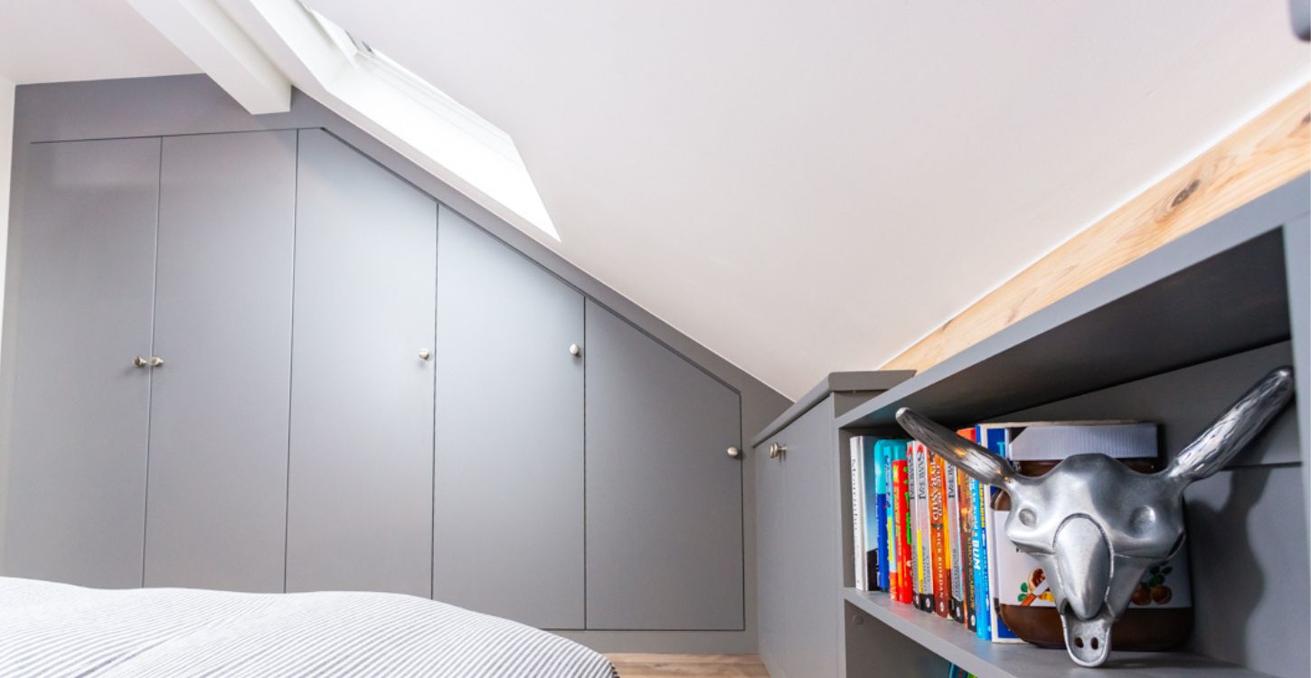 Rachel's loft conversion with maximum storage | Sharps