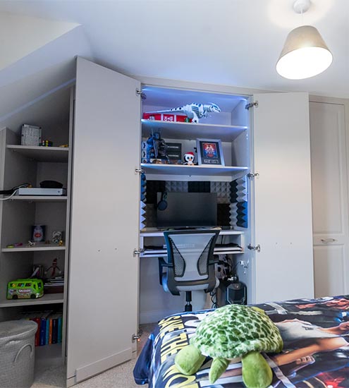 Fitted Children's Wardrobes and Bedroom Furniture | Sharps