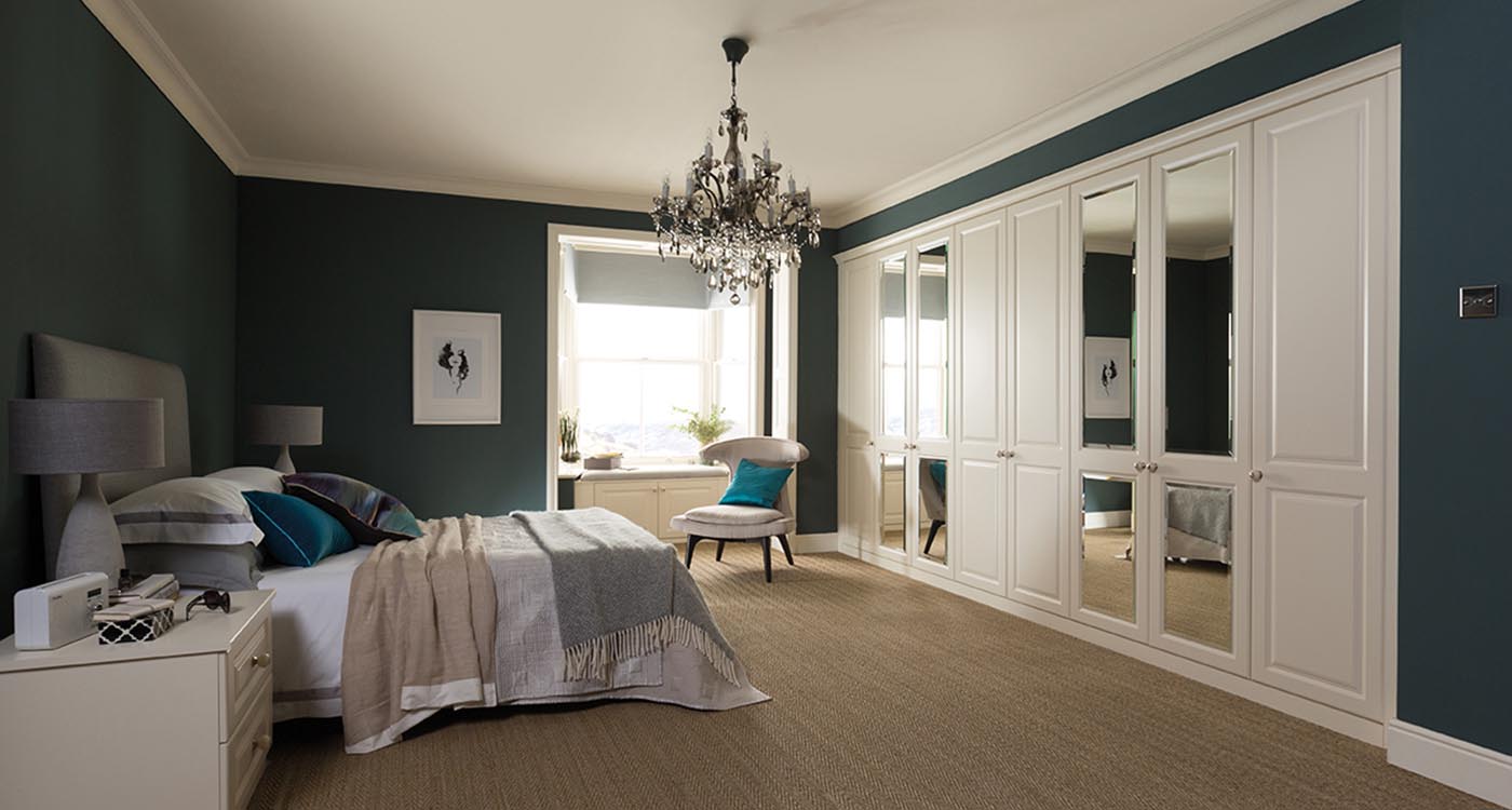 Cream Fitted Wardrobes