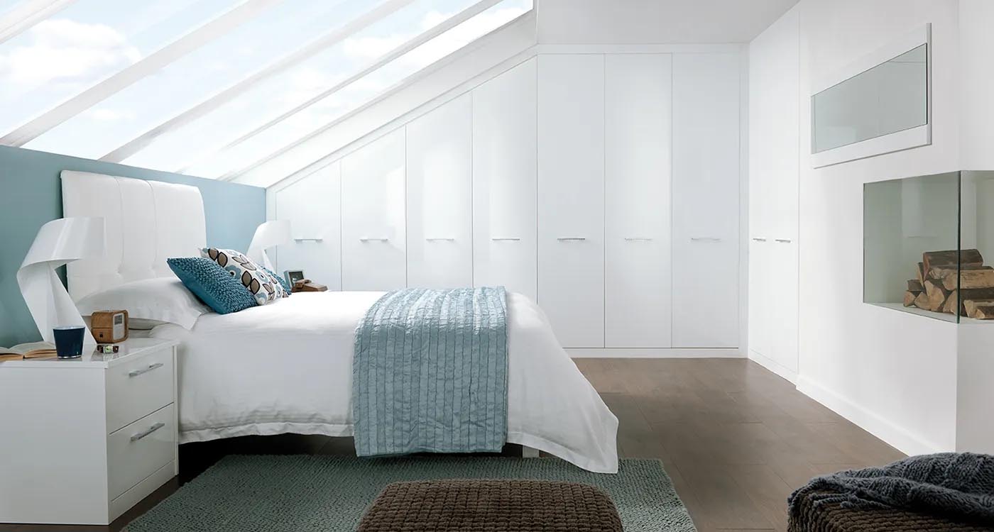 White Fitted Wardrobes Sharps