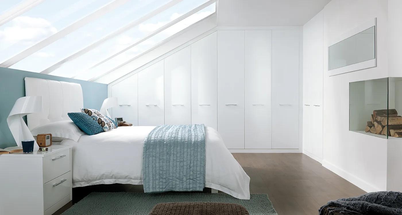 Fitted Sloping Ceiling Wardrobes