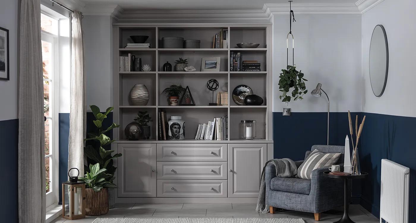 Builtin Bookcases Fitted Bookshelves for Alcoves