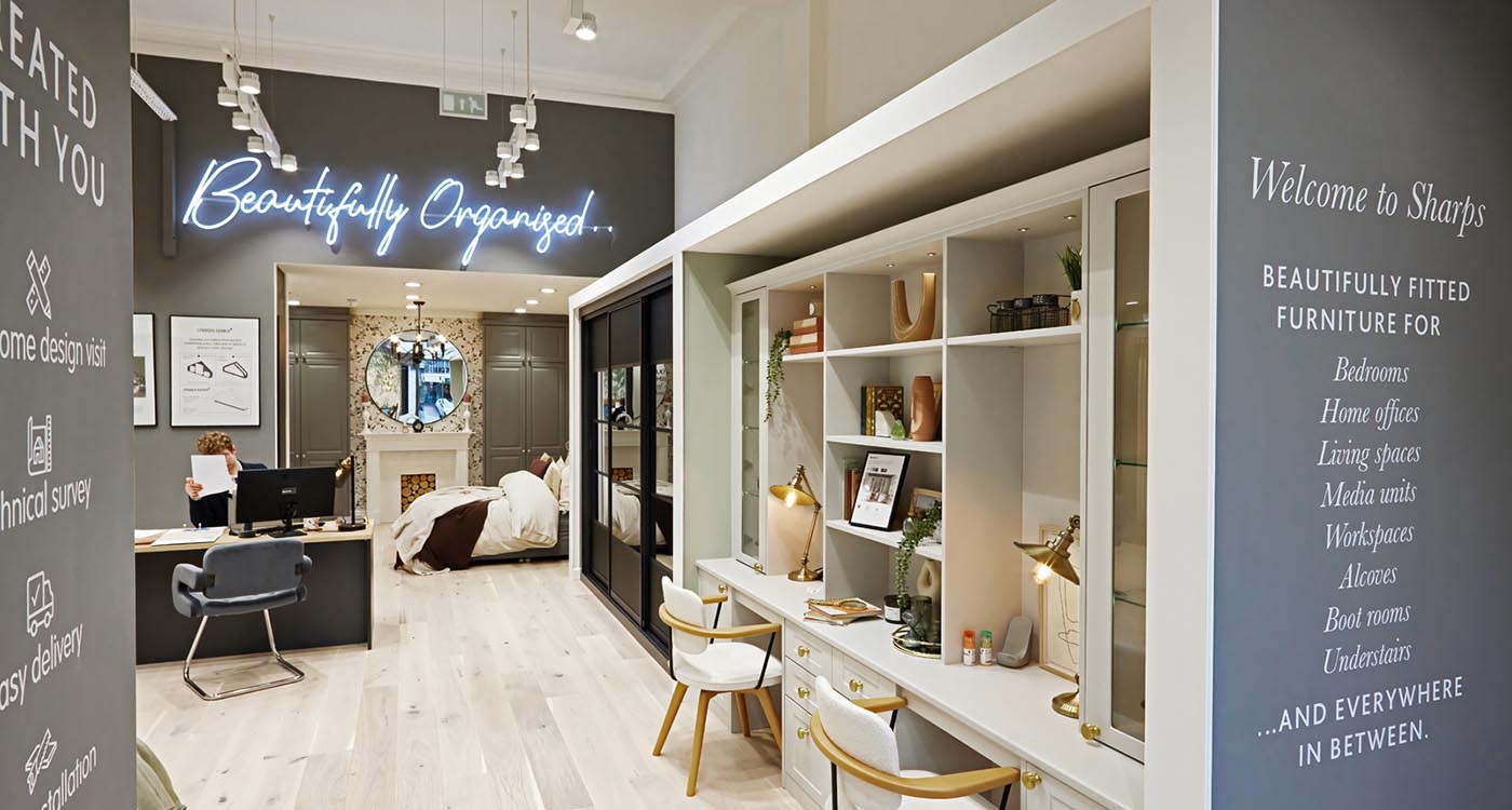 Sharps Guildford Showroom Fitted Wardrobes & Furniture