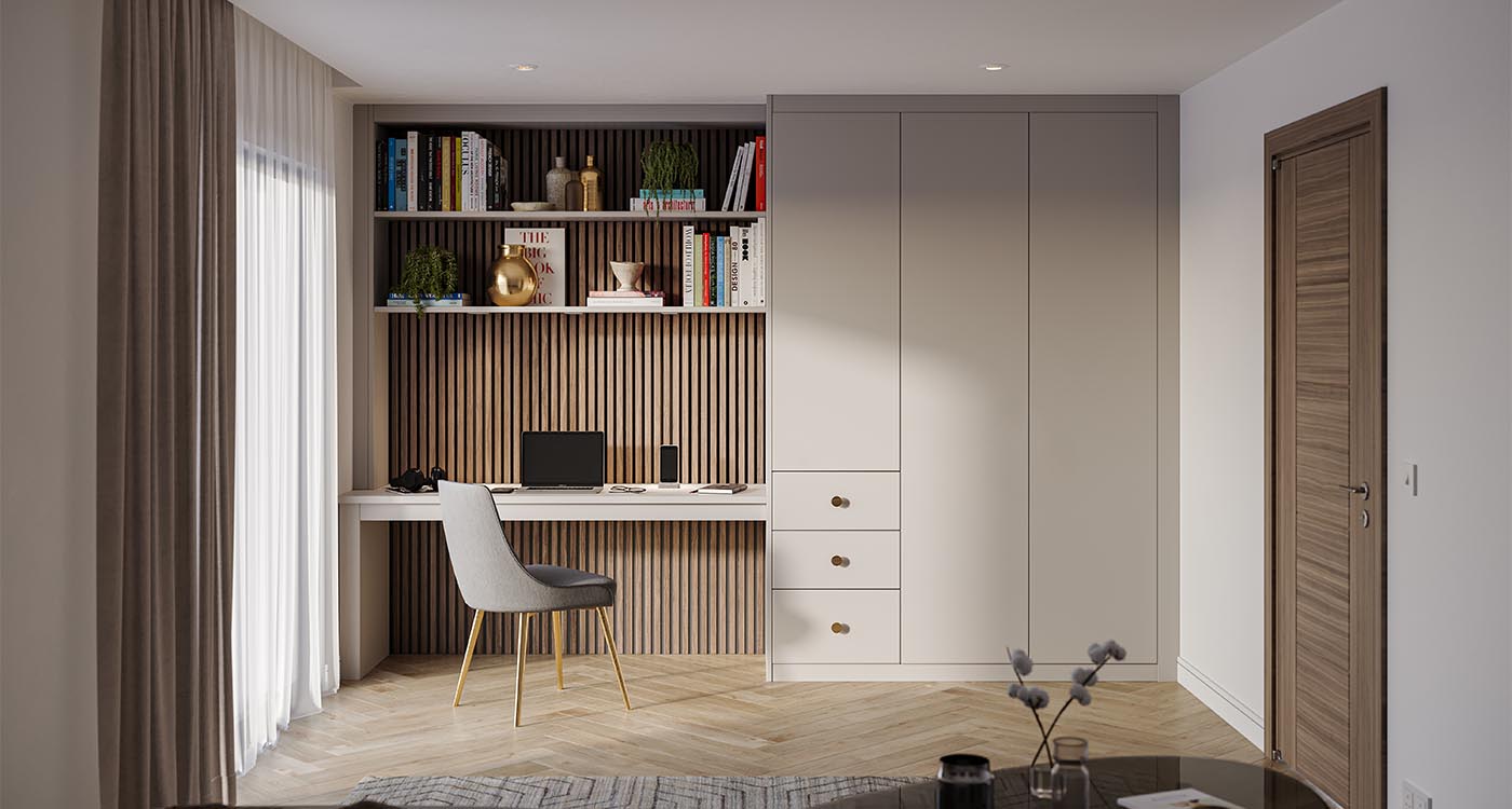Bedroom Office | Fitted Bedroom Study Furniture